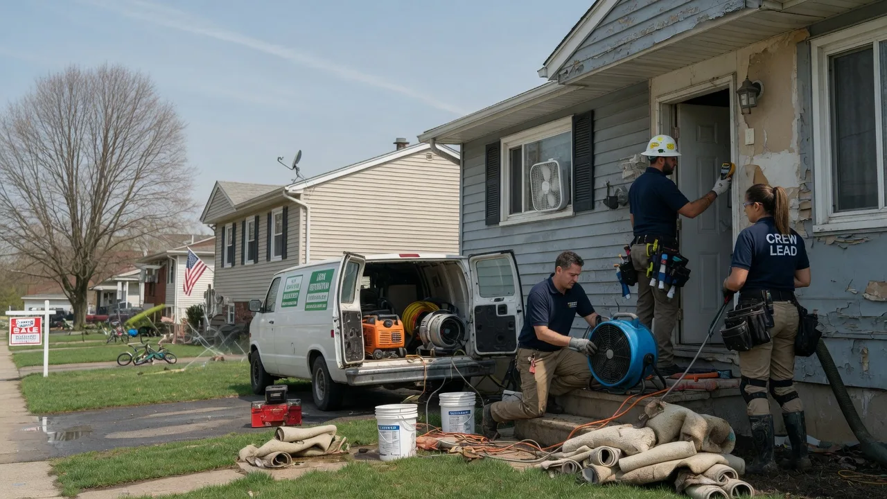 Flood Cleanup in Linn Grove, IA near me