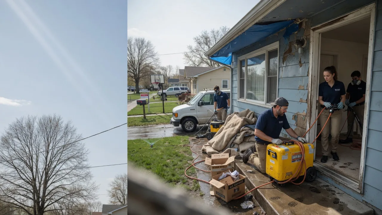 Basement Flood Cleanup in Linn Grove, IA near me